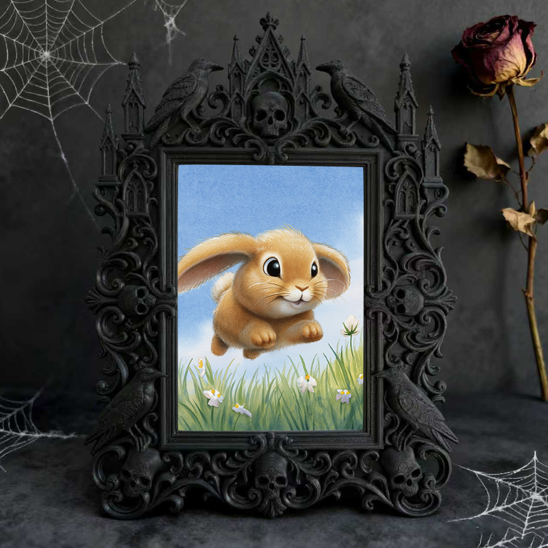 Bestselling-now Gothic Dark Frame | Witchy Dried Herb Shop Decor, Scratch-resistant