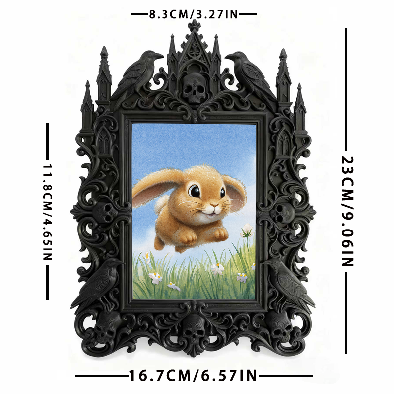 Bestselling-now Gothic Dark Frame | Witchy Dried Herb Shop Decor, Scratch-resistant