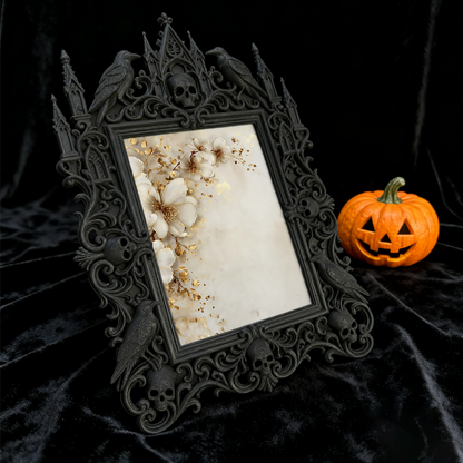 5-star-rated Gothic Dark Frame | Occult Crystal Ball Shop Decor, Collectible