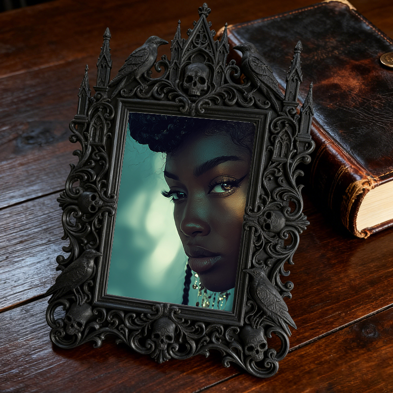 Customer-raved Gothic Dark Frame | Dark Calligraphy Letter Shop Decor, Practical