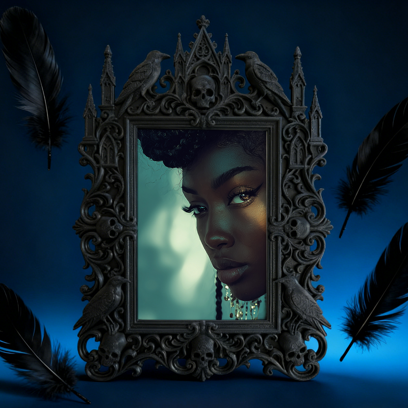 Customer-raved Gothic Dark Frame | Dark Calligraphy Letter Shop Decor, Practical