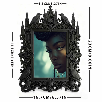 Customer-raved Gothic Dark Frame | Dark Calligraphy Letter Shop Decor, Practical