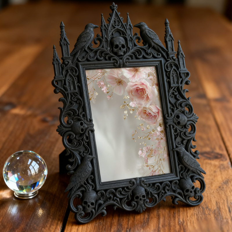 Top-pick Gothic Dark Frame | Vintage Horror Toy Store Decor, Creative