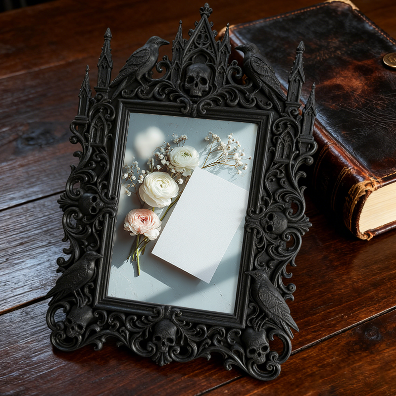 Fan-favorite Gothic Dark Frame | Gothic Pet Collar Boutique Decor, Cute