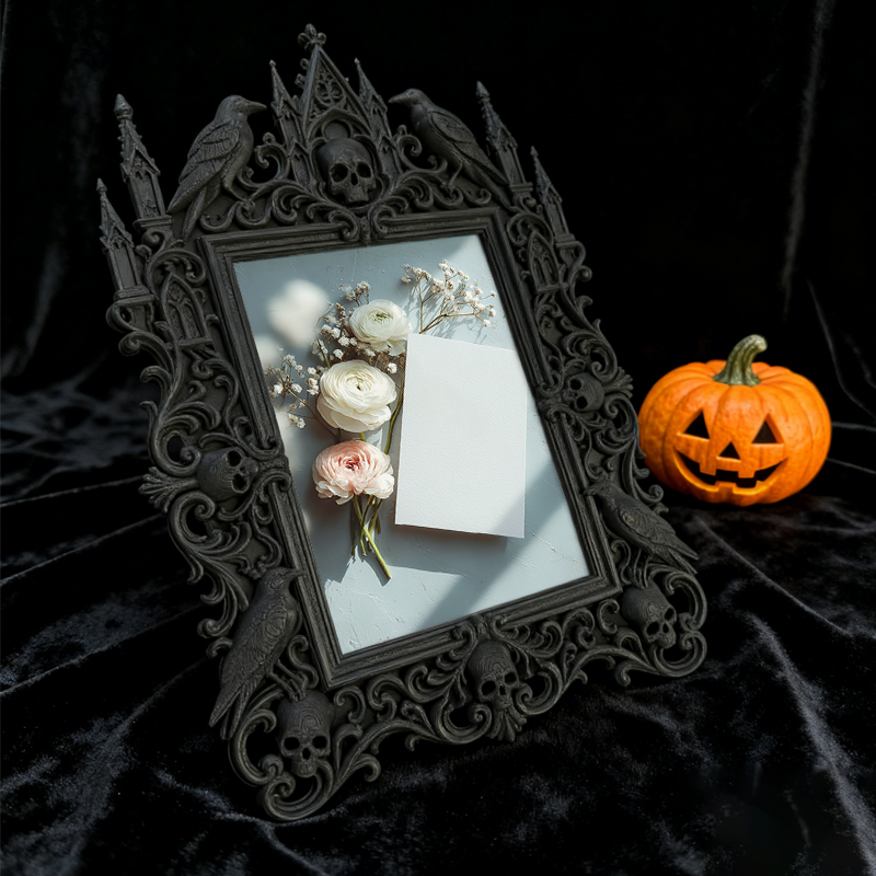 Fan-favorite Gothic Dark Frame | Gothic Pet Collar Boutique Decor, Cute