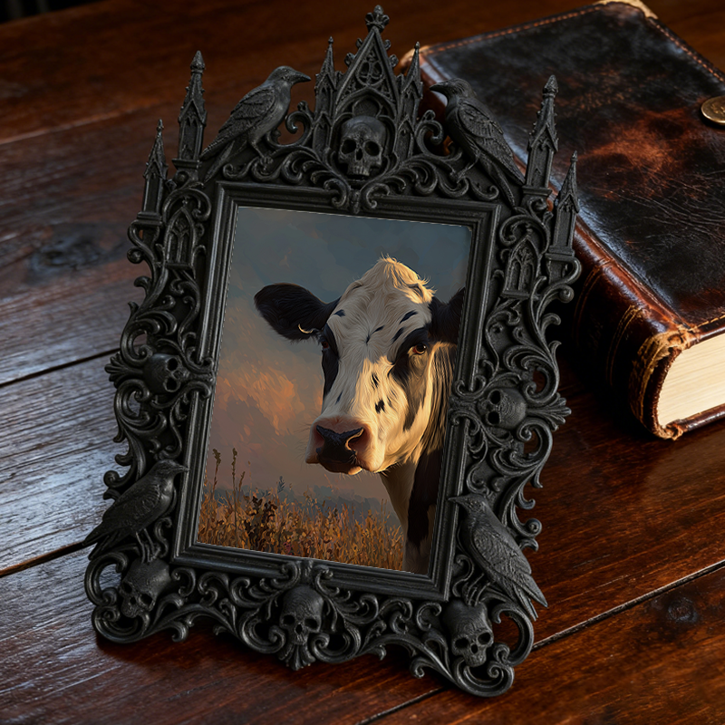 Quick-sellout Gothic Dark Frame | Halloween Haunted Toy Store Prop, Lightweight