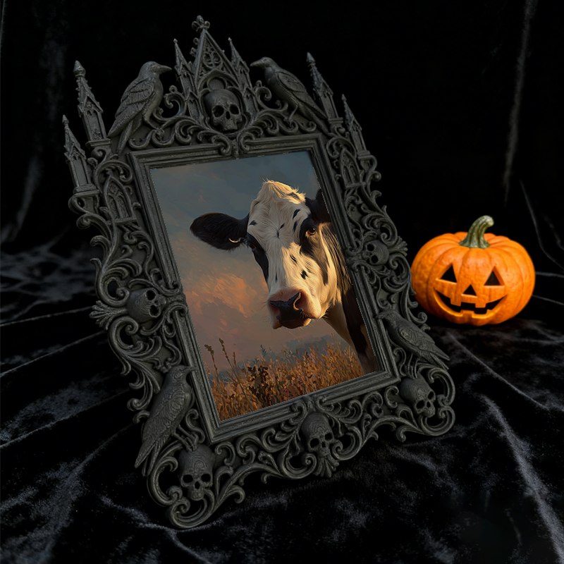Quick-sellout Gothic Dark Frame | Halloween Haunted Toy Store Prop, Lightweight
