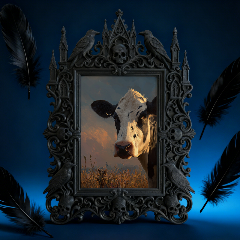 Quick-sellout Gothic Dark Frame | Halloween Haunted Toy Store Prop, Lightweight