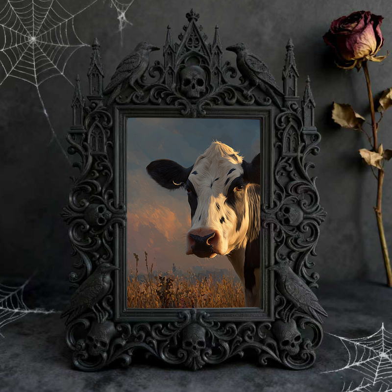 Quick-sellout Gothic Dark Frame | Halloween Haunted Toy Store Prop, Lightweight