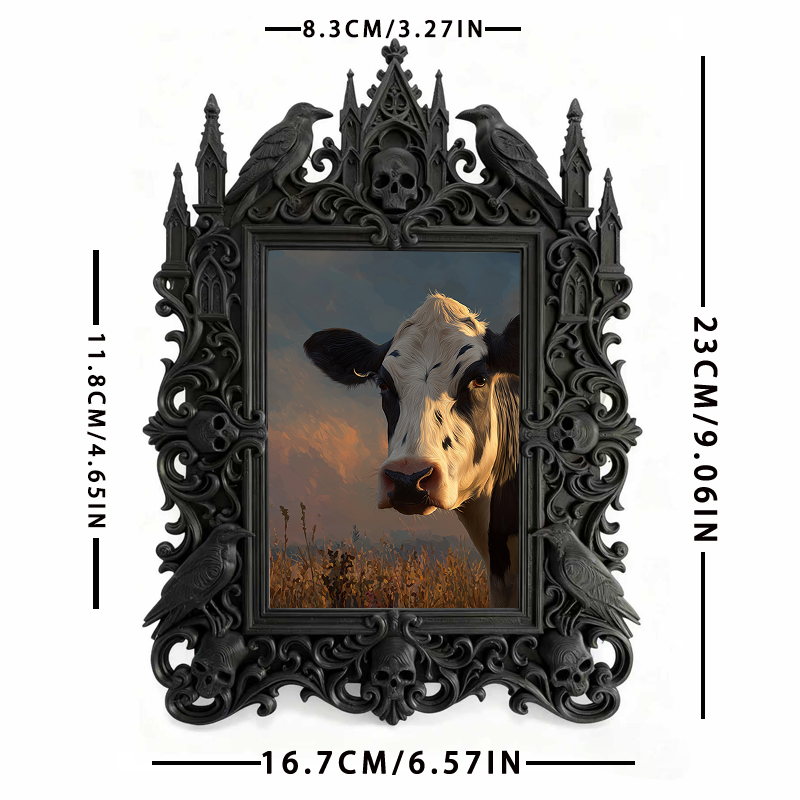 Quick-sellout Gothic Dark Frame | Halloween Haunted Toy Store Prop, Lightweight