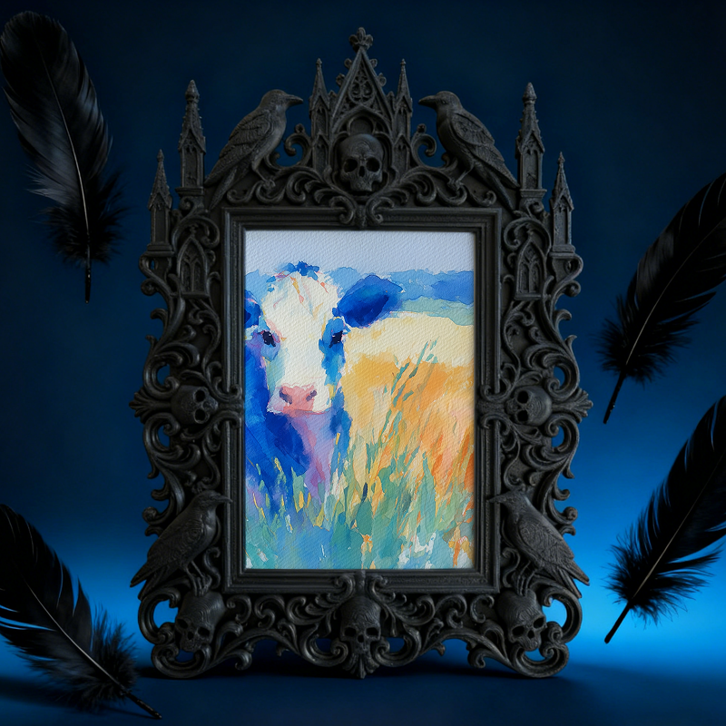 Shop-favorite Gothic Dark Frame | Witchy Tarot Card Workshop Decor, Durable