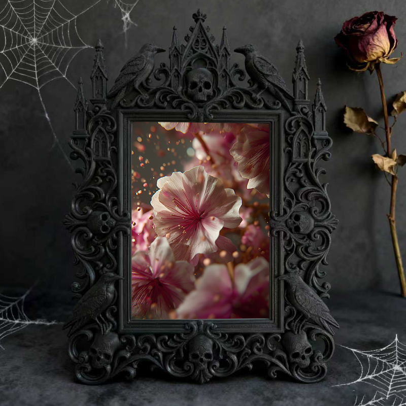 Bestselling-hit Gothic Dark Frame | Werewolf Campfire Story Night Decor, Rustic