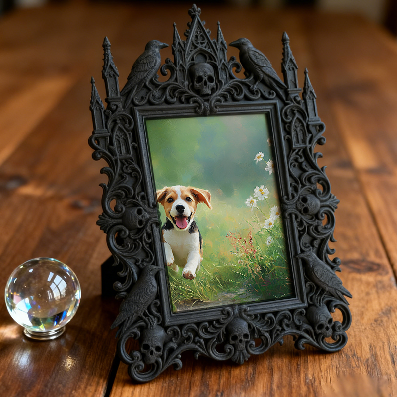 Must-own Gothic Dark Frame | Gothic Handmade Candle Fair Decor, Slim