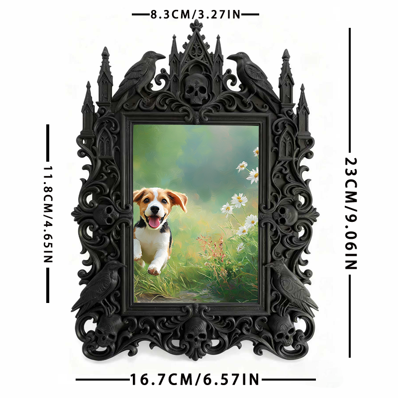 Must-own Gothic Dark Frame | Gothic Handmade Candle Fair Decor, Slim