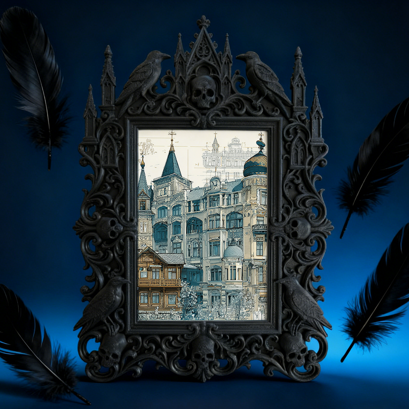 Customer-loved Gothic Dark Frame | Horror Game Tournament Decor, Sturdy