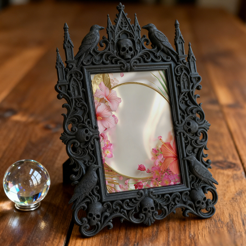 Sought-after Gothic Dark Frame | Vampire LARP Tavern Decor, Portable