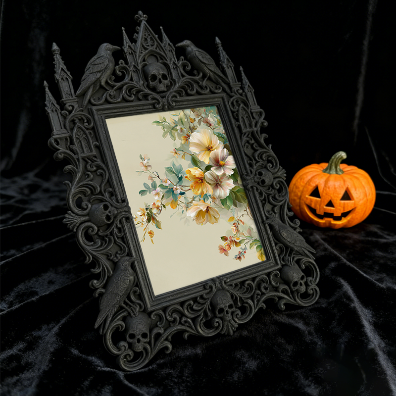 Must-snag Gothic Dark Frame | Werewolf Cabin Porch Decor, Sturdy