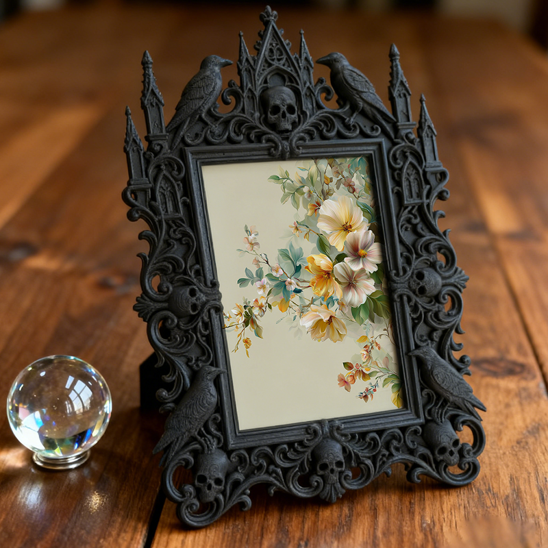 Must-snag Gothic Dark Frame | Werewolf Cabin Porch Decor, Sturdy