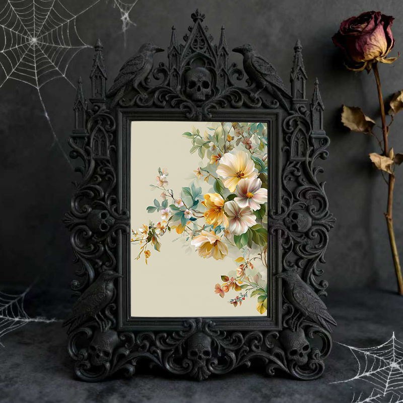Must-snag Gothic Dark Frame | Werewolf Cabin Porch Decor, Sturdy