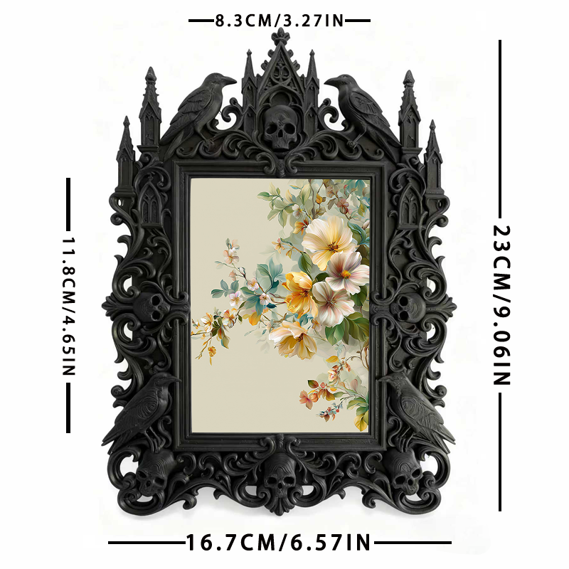 Must-snag Gothic Dark Frame | Werewolf Cabin Porch Decor, Sturdy