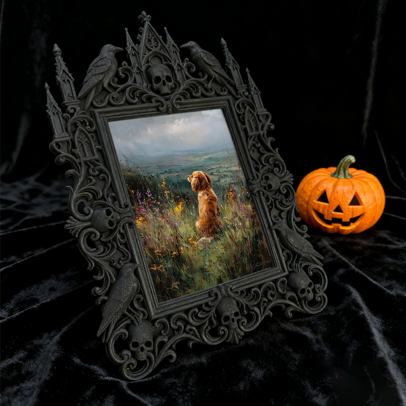 Exclusive-stock Gothic Dark Frame | Gothic Balcony Garden Decor, Rustic