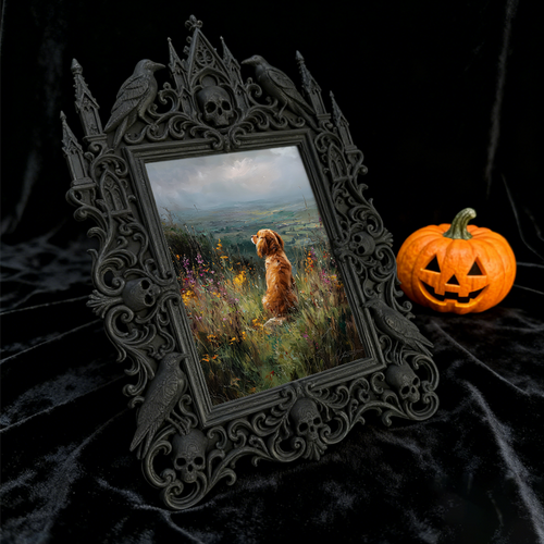 Exclusive-stock Gothic Dark Frame | Gothic Balcony Garden Decor, Rustic