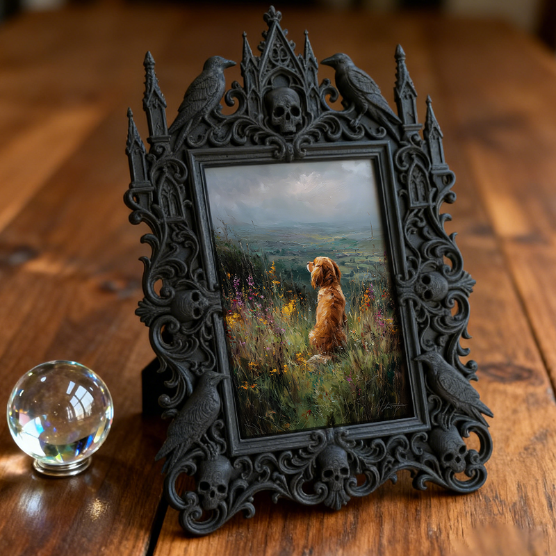 Exclusive-stock Gothic Dark Frame | Gothic Balcony Garden Decor, Rustic