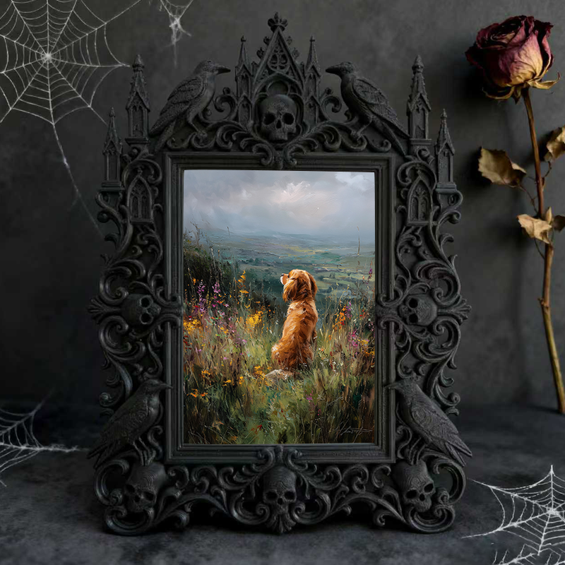 Exclusive-stock Gothic Dark Frame | Gothic Balcony Garden Decor, Rustic