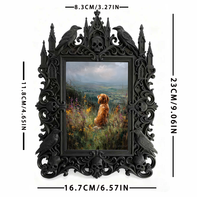Exclusive-stock Gothic Dark Frame | Gothic Balcony Garden Decor, Rustic