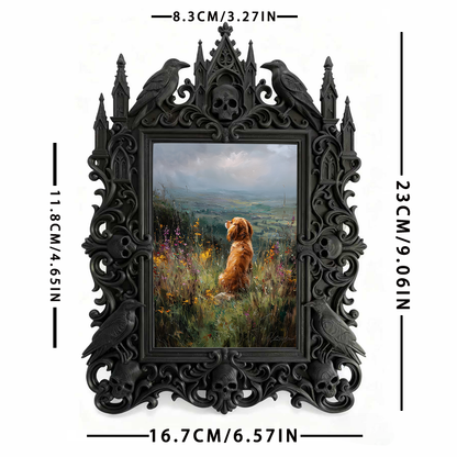 Exclusive-stock Gothic Dark Frame | Gothic Balcony Garden Decor, Rustic