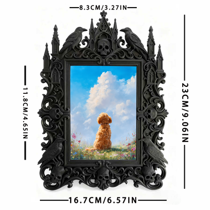 Rare-find Gothic Dark Frame | Gothic Kids’ Monster Room Decor, High-gloss