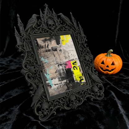 One-of-a-kind-gem Gothic Dark Frame | Gothic Garage Workshop Decor, Wear-resistant