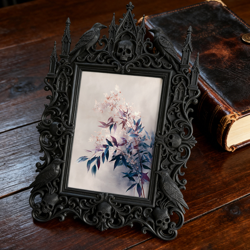 High-demand-gem Gothic Dark Frame | Witchy Full Moon Altar Decor, Creative