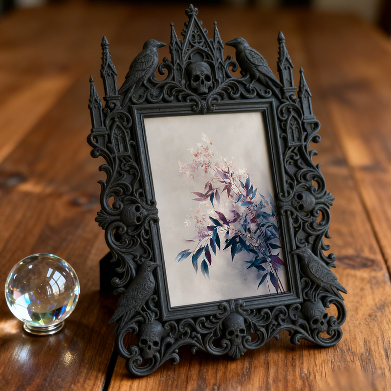 High-demand-gem Gothic Dark Frame | Witchy Full Moon Altar Decor, Creative