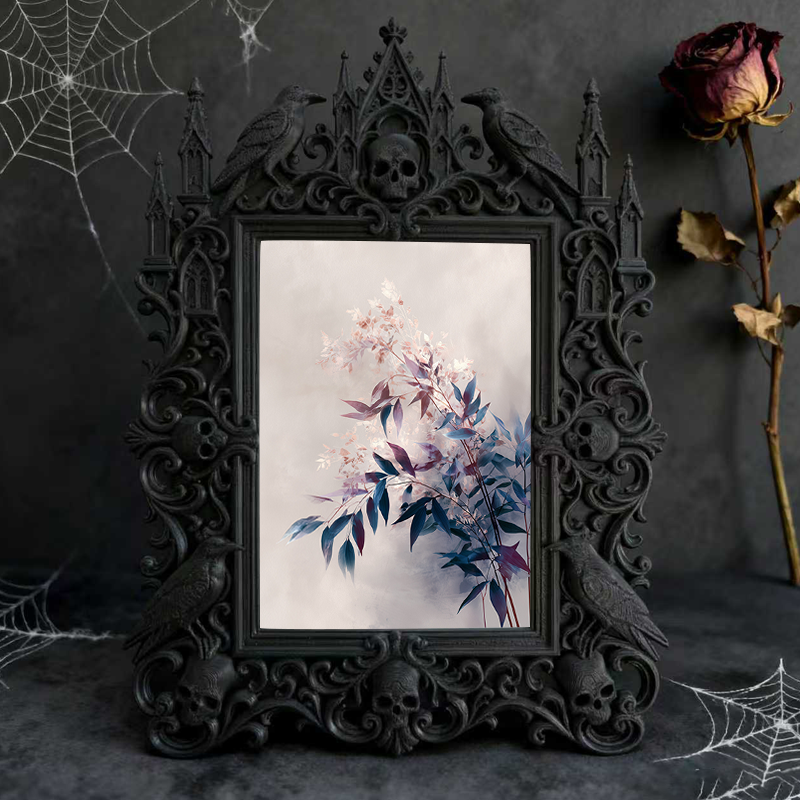 High-demand-gem Gothic Dark Frame | Witchy Full Moon Altar Decor, Creative