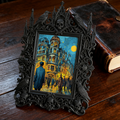 Gothic Dark Frame | Retro Bar Photo Frame, Waterproof Plastic, Desktop & Wall Decor