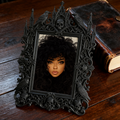 Gothic Dark Frame | Cocktail Bar Corner Decor, Photo Ornament, Waterproof Plastic