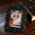 Gothic Dark Frame | Bar Counter Corner Photo Frame, Dual-use Wall/Desktop, Waterproof Plastic