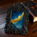 Gothic Dark Frame | Bar Table Edge Decor, Photo Prop, Waterproof Plastic