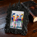Gothic Dark Frame | Speakeasy Pub Photo Frame, Wall/Tabletop, Waterproof Plastic