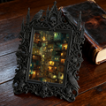 Gothic Dark Frame | Lash & Brow Studio Decor, Photo Holder, Wall-mountable