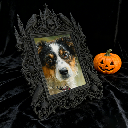 Gothic Dark Frame | Perfume Shop Decor, Photo Holder, Dual-use