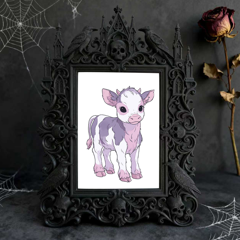 Gothic Dark Frame | Tea House Private Room Decor, Photo Holder, Dual-use