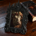 Gothic Dark Frame | Crystal Shop Decor, Photo Holder, Waterproof Plastic Frame