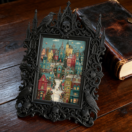 Gothic Dark Frame | Skate Shop Decor, Photo Display, Waterproof Plastic