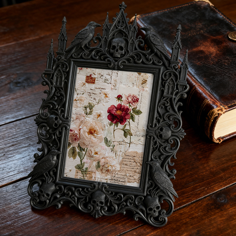 Gothic Dark Frame | Photography Studio Prop, Photo Display, Waterproof Plastic
