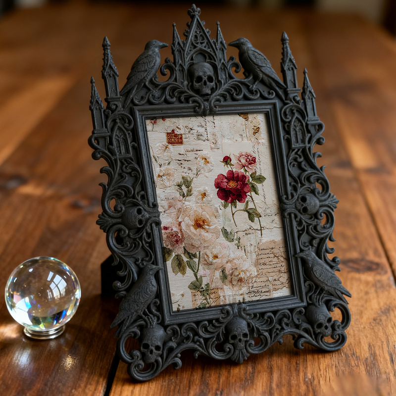 Gothic Dark Frame | Photography Studio Prop, Photo Display, Waterproof Plastic