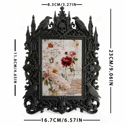 Gothic Dark Frame | Photography Studio Prop, Photo Display, Waterproof Plastic