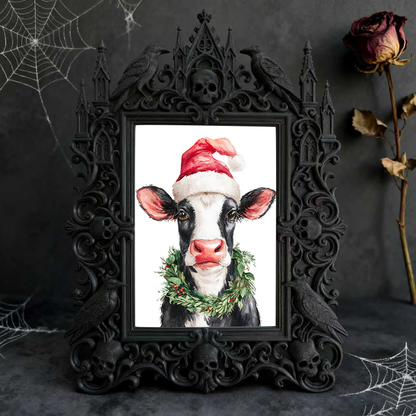 Gothic Dark Frame | Vampire-themed Party Decor, Photo Display, Wall/Tabletop