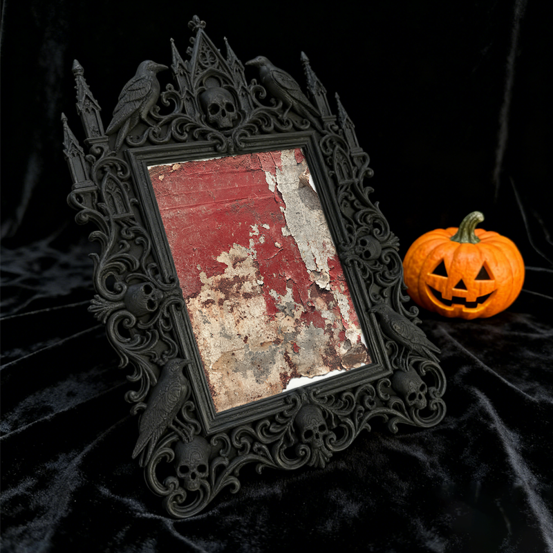 Gothic Dark Frame | Gothic Wedding Photo Booth Prop, Photo Holder, Dual-use